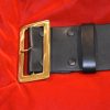 Narrow Gold Santa Buckle for 4" Belt - Image 6