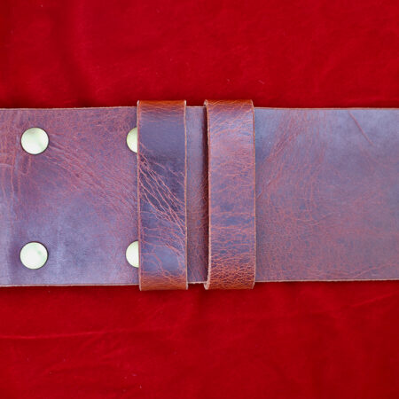 Distressed Brown Belt