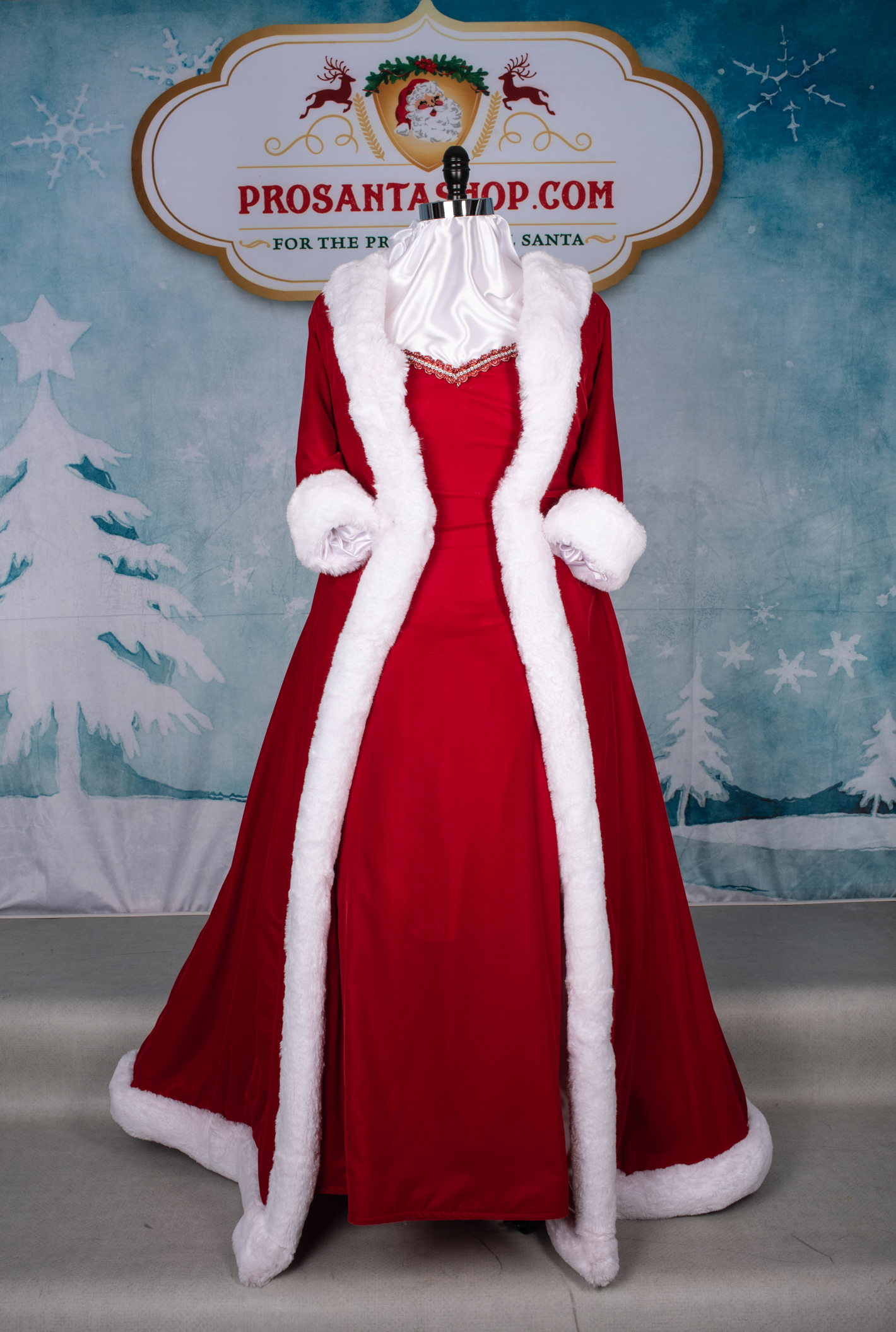 mrs clause dress