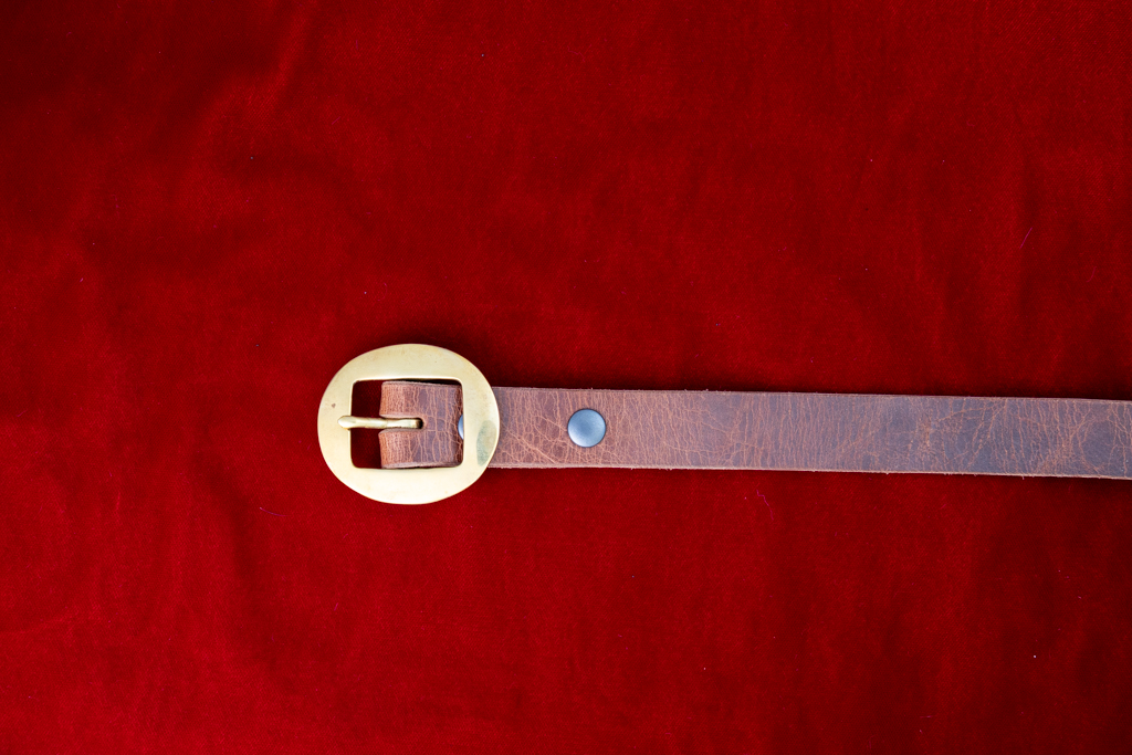 Mrs. Claus 1" Leather Belt - Image 3