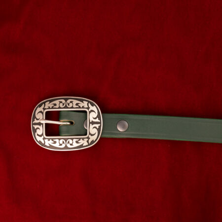 Mrs. Claus 1" Leather Belt