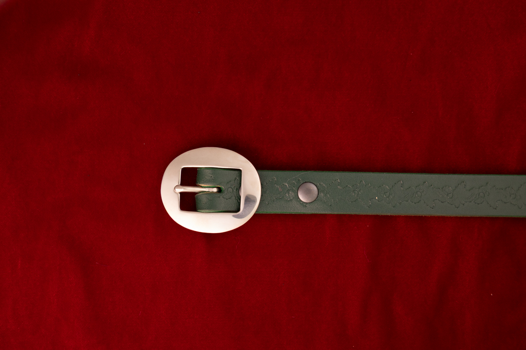 Mrs. Claus 1" Leather Belt - Image 6