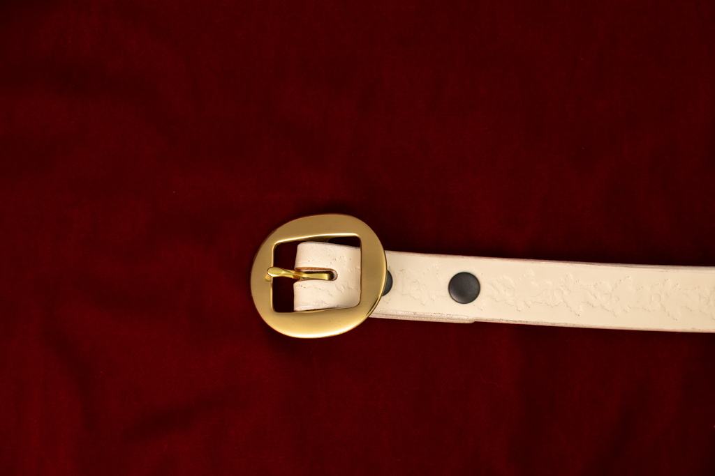 Mrs. Claus 1" Leather Belt - Image 5