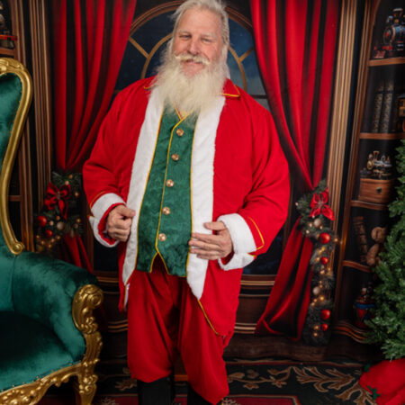 Scarlet Vested One Piece Coat