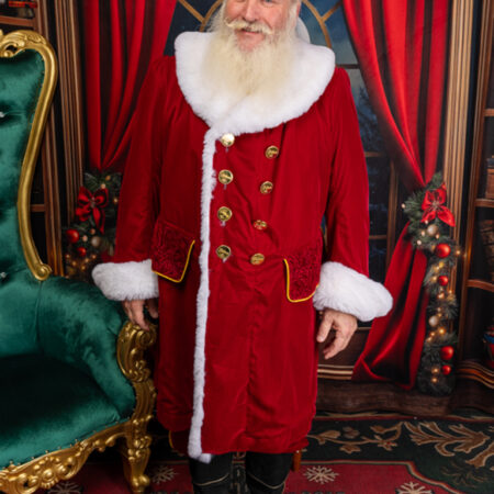 Double Breasted Xmas Frock