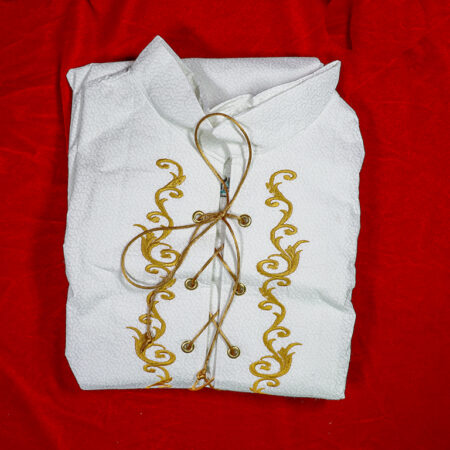 Santa's Puffy Workshop Shirt w/ Embroidery